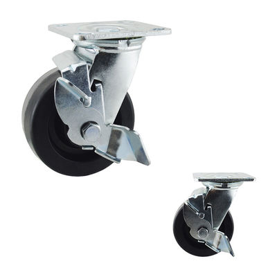 125mm Diameter 770LBS Swivel Lock Heat Resistant Caster Wheels