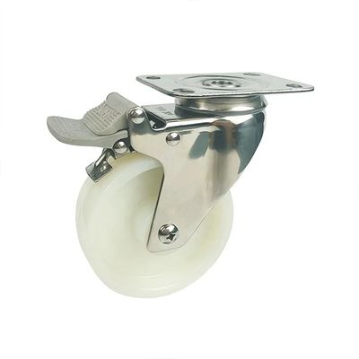 Heavy Duty American Solid Core Casters / Mobilya için Casters 120-250KG Yük Kapasitesi Top Taşıyıcı