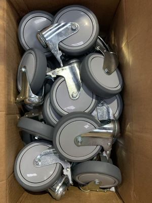 Heavy Duty Trolley Cart Caster Wheels With 200-500kg Load Capacity