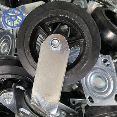 Plain Bearing Soft Casters in Grey for Smooth and Effortless Office Chair Mobility