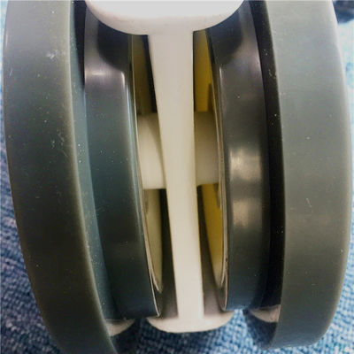 Steel Rubber Wheel Material Rubber Casters Swivel Fixed Brake Casters Unit Weight 4kg 5kg Durable Industrial Heavy Duty