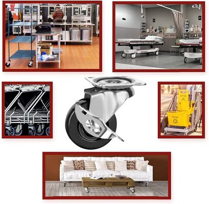 Kalıcı performans ve kolay manevra sağlayan mobilya uyumluluğu için tasarlanmış katı çekirdekli tekerlekler